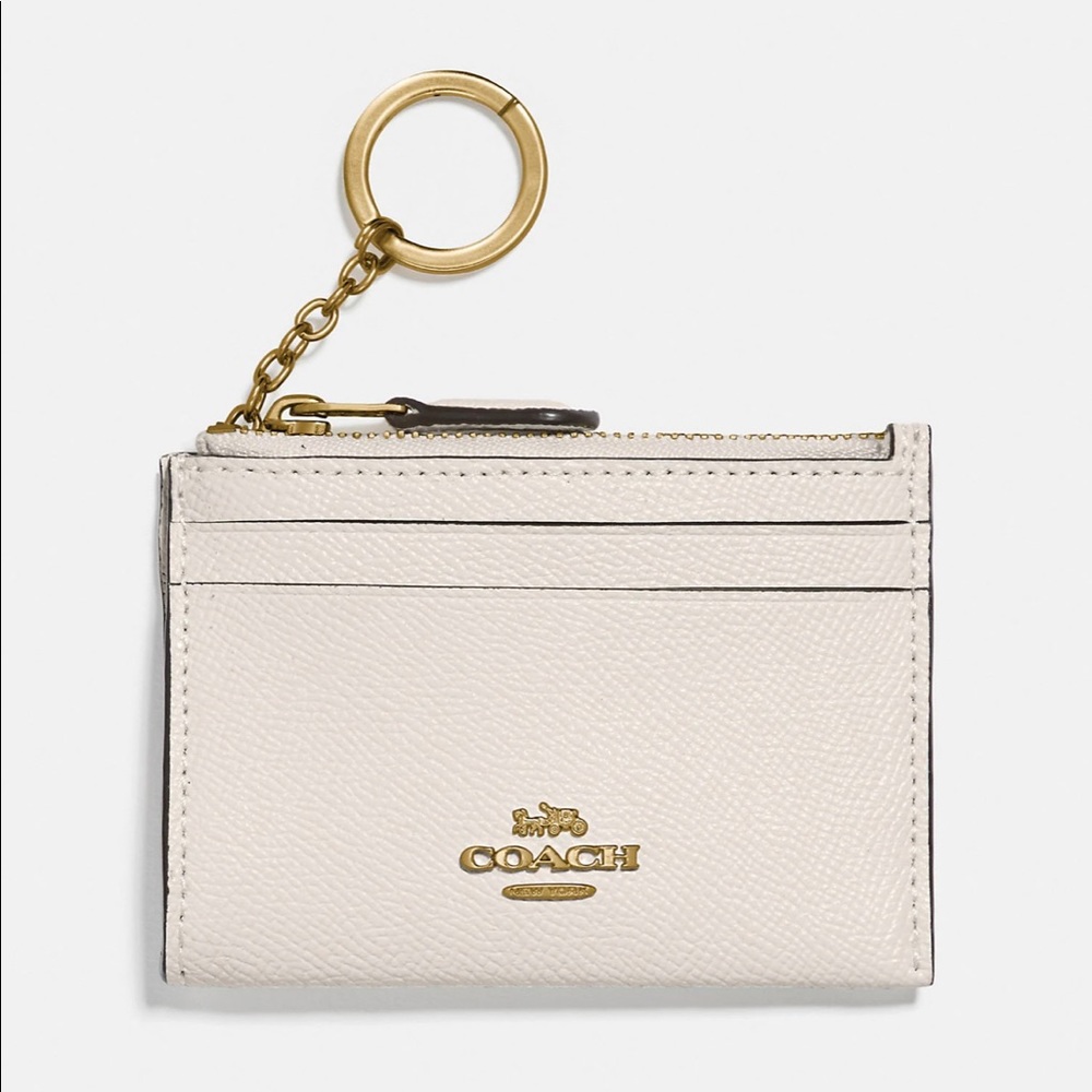 Brand new Coach ID case with key ring